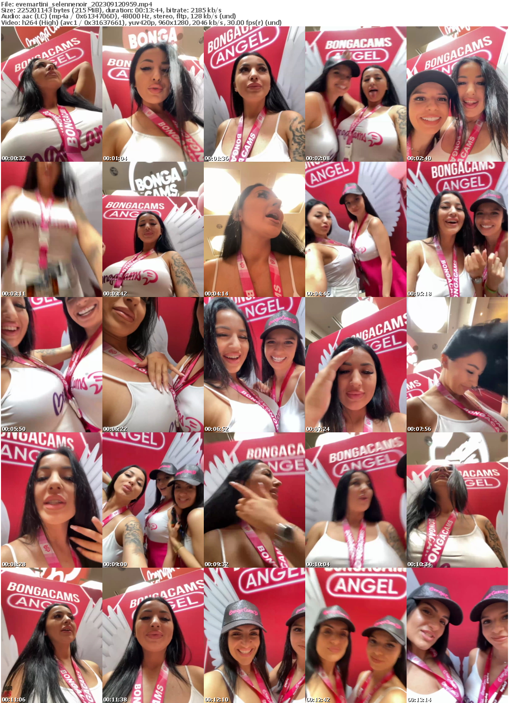 Preview thumb from evemartini_selennenoir on 2023-09-12 @ bongacams