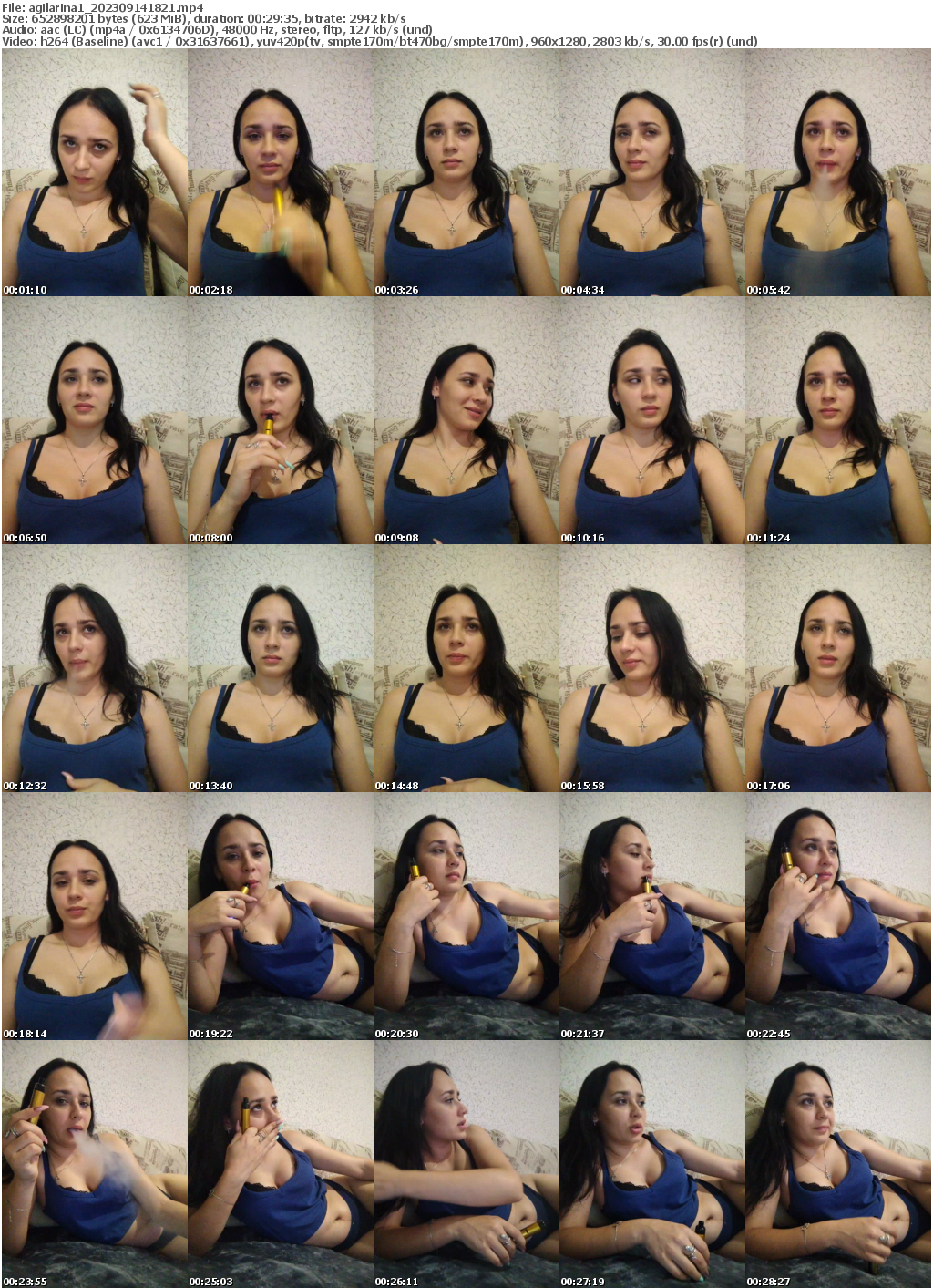 Preview thumb from agilarina1 on 2023-09-14 @ bongacams