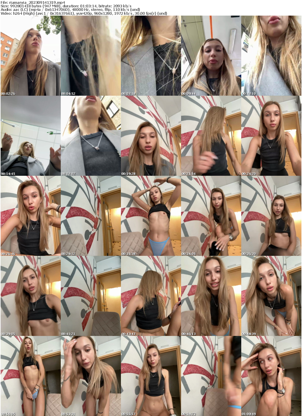 Preview thumb from riamaryia on 2023-09-14 @ bongacams