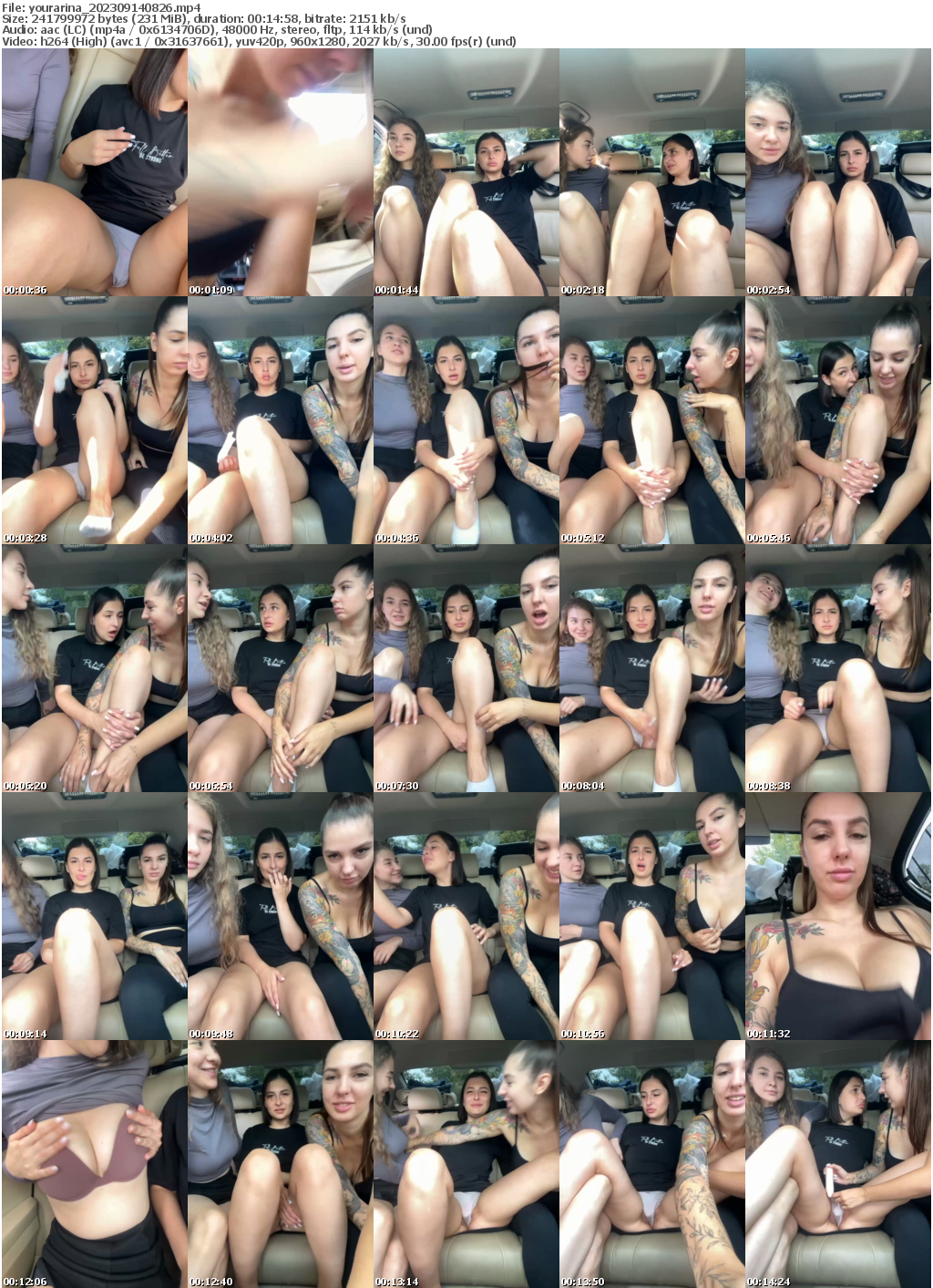 Preview thumb from yourarina on 2023-09-14 @ bongacams