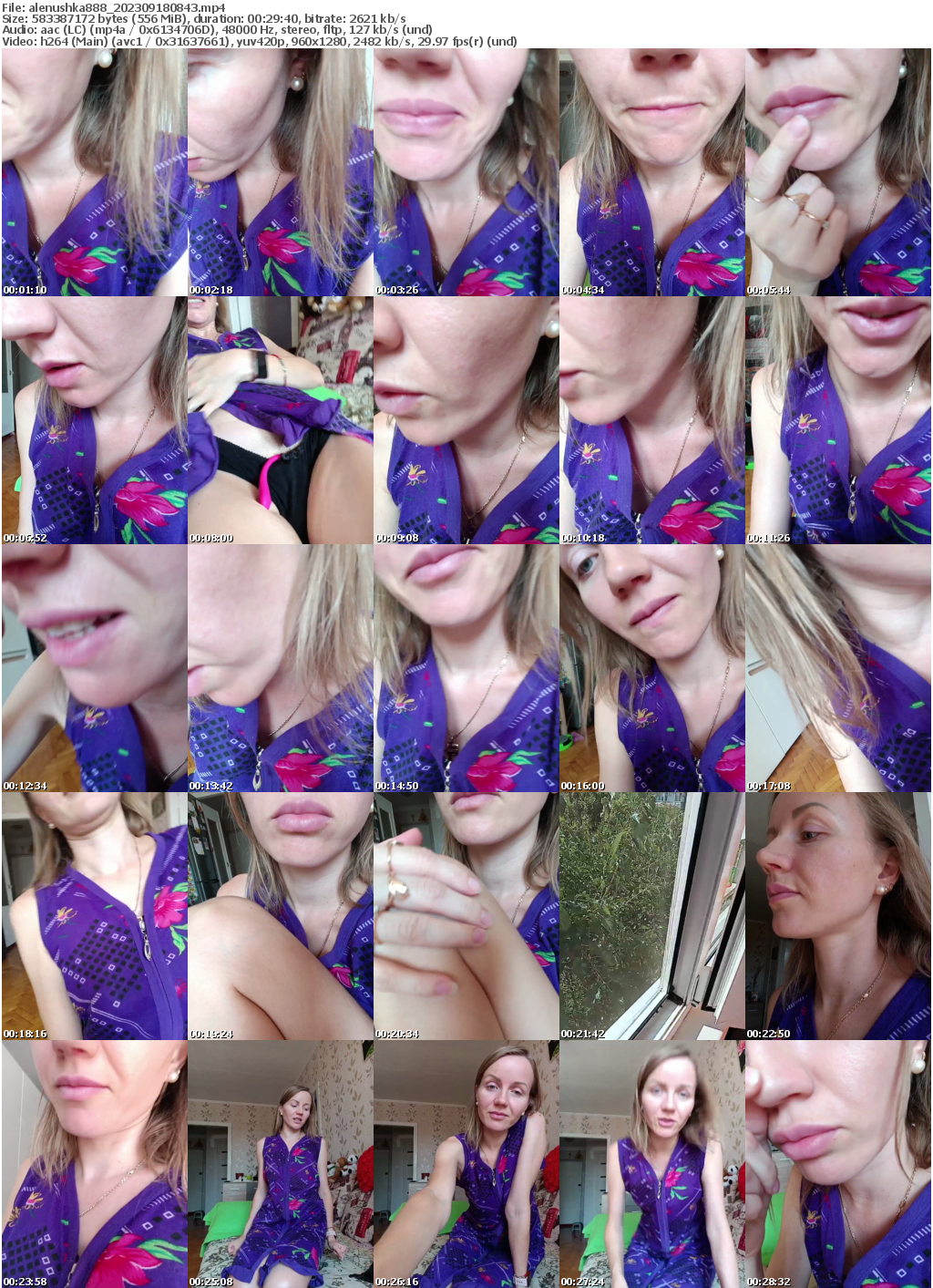 Preview thumb from alenushka888 on 2023-09-18 @ bongacams