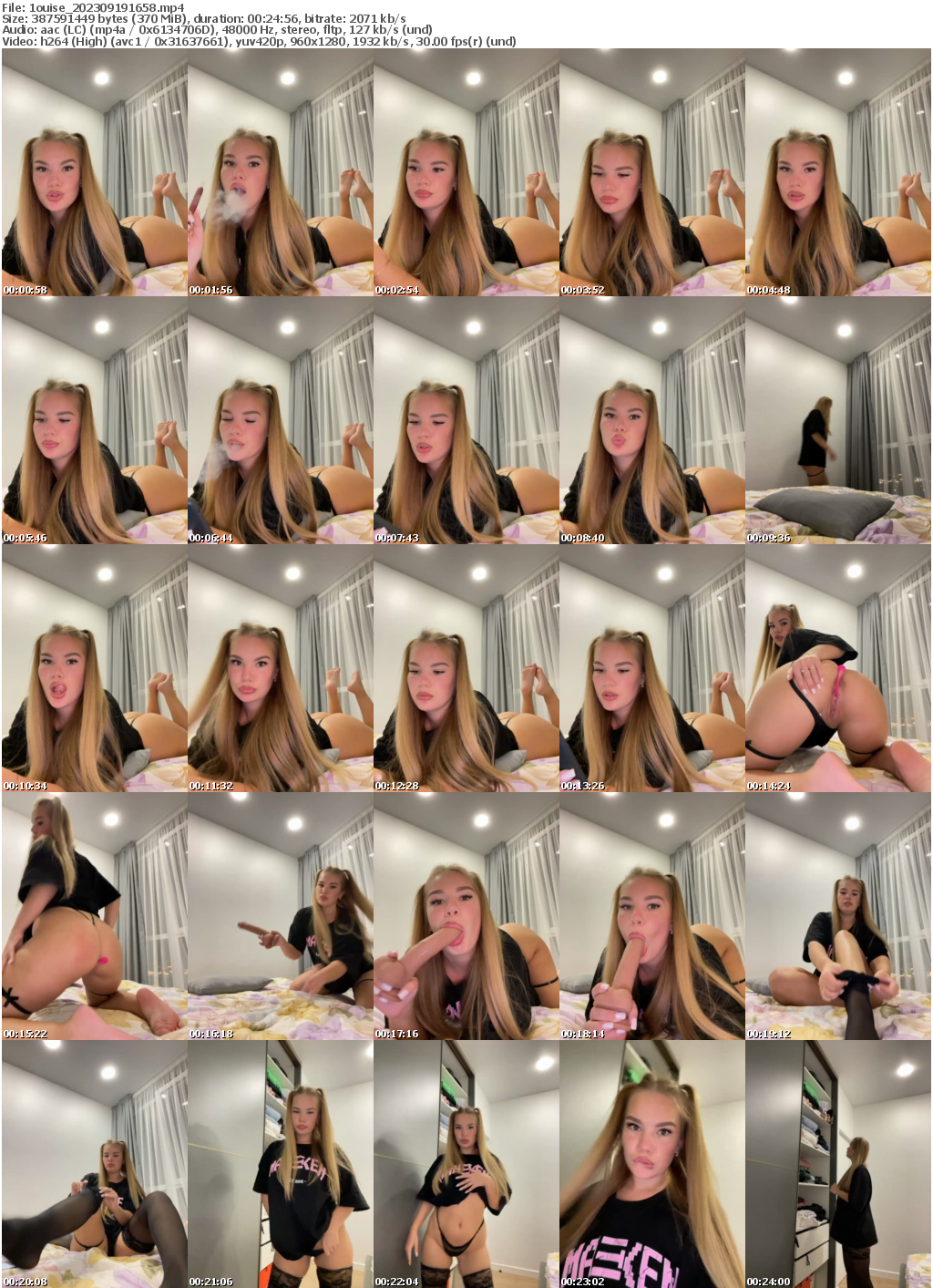 Preview thumb from 1ouise on 2023-09-19 @ bongacams