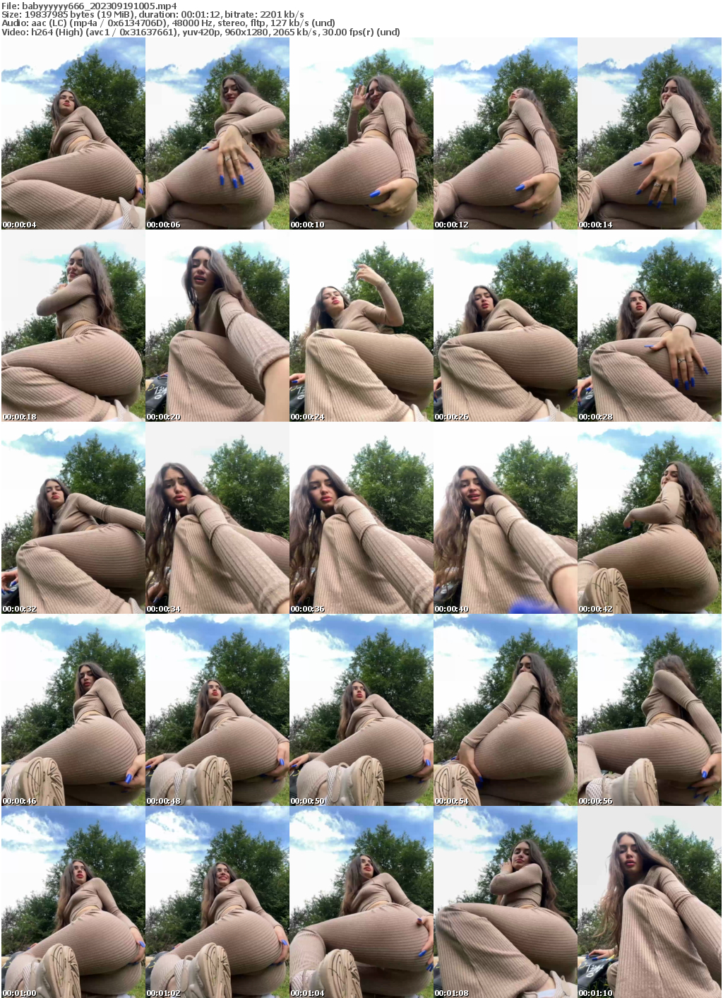 Preview thumb from babyyyyyy666 on 2023-09-19 @ bongacams