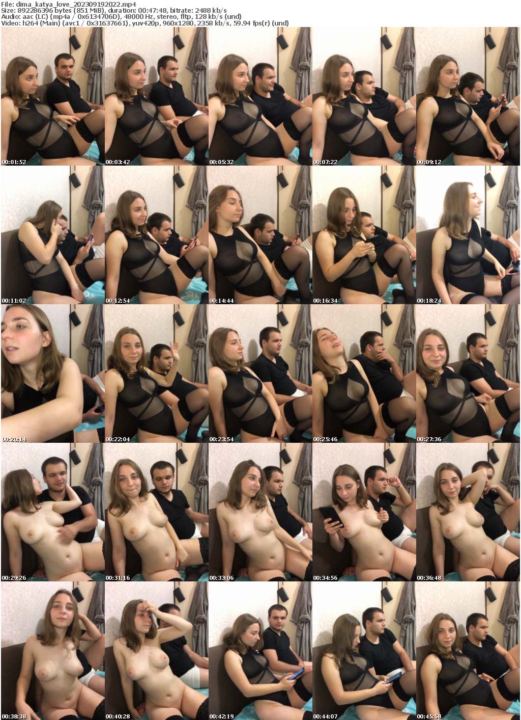 Preview thumb from dima_katya_love on 2023-09-19 @ bongacams