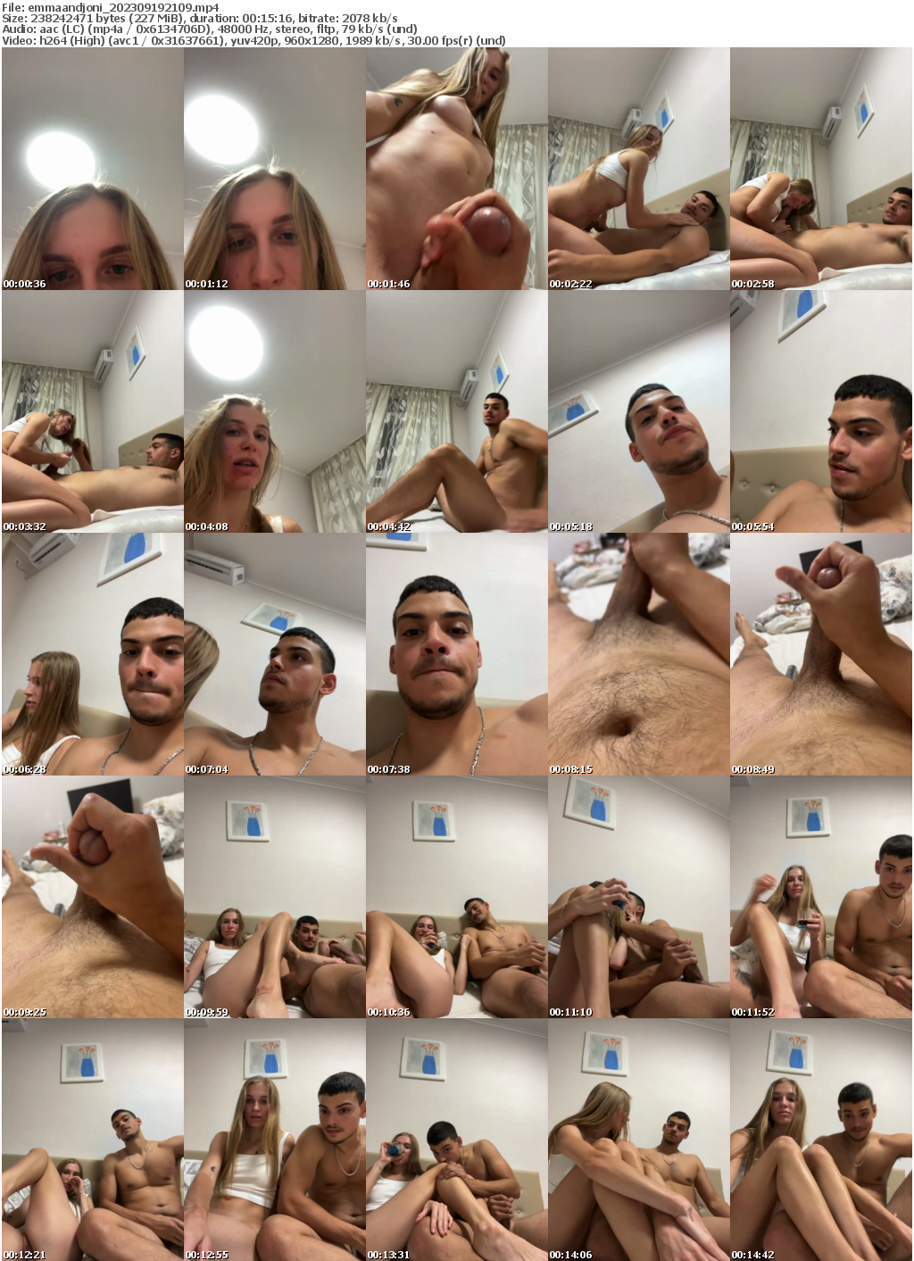 Preview thumb from emmaandjoni on 2023-09-19 @ bongacams