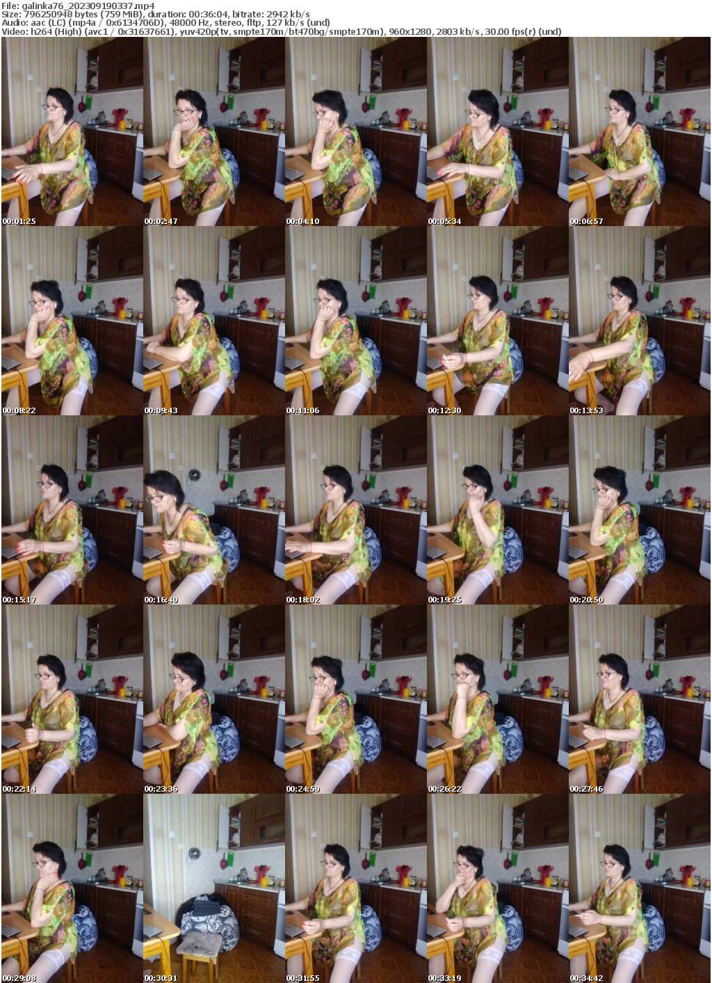 Preview thumb from galinka76 on 2023-09-19 @ bongacams