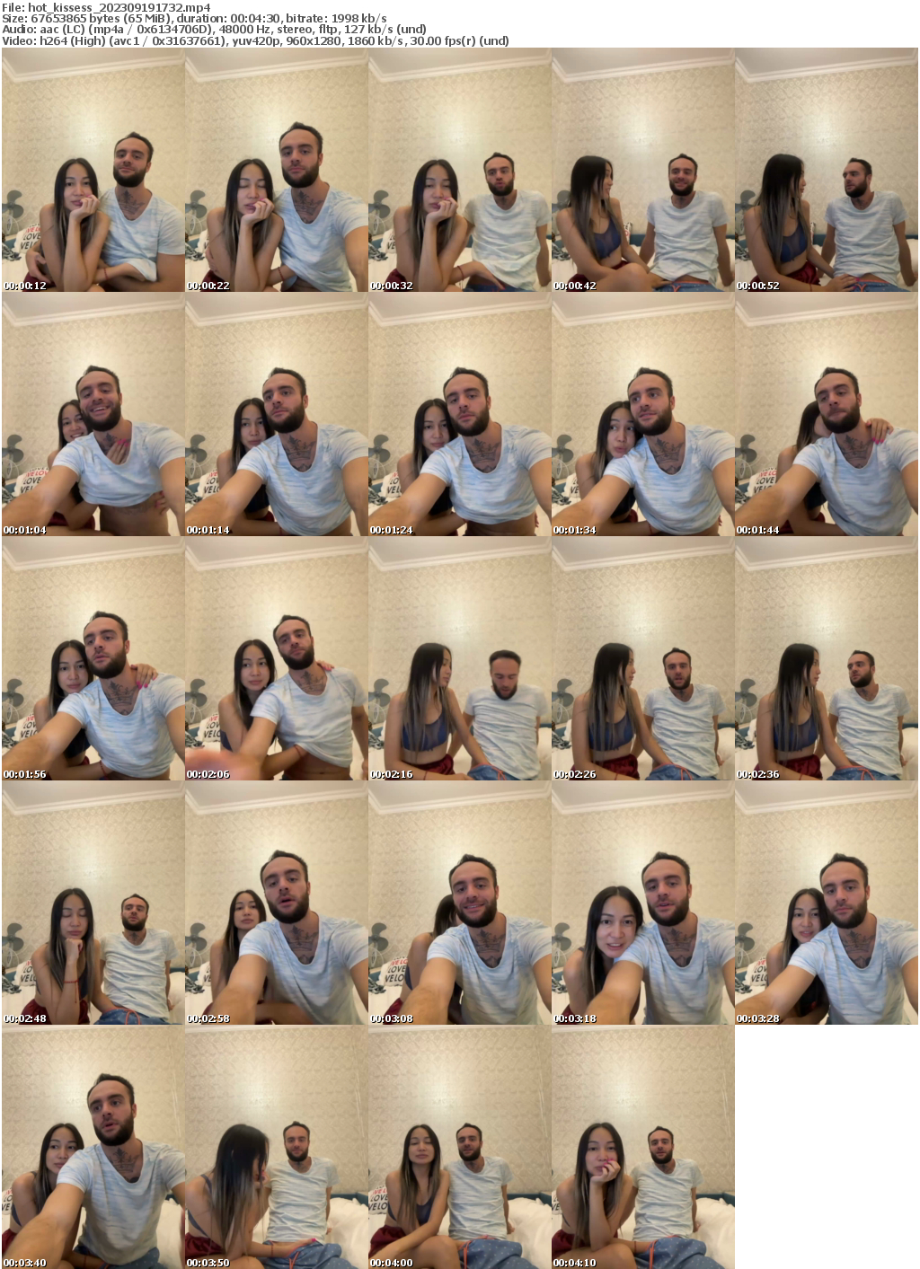 Preview thumb from hot_kissess on 2023-09-19 @ bongacams