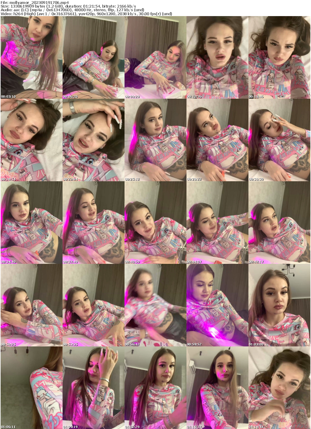 Preview thumb from mollyamor on 2023-09-19 @ bongacams