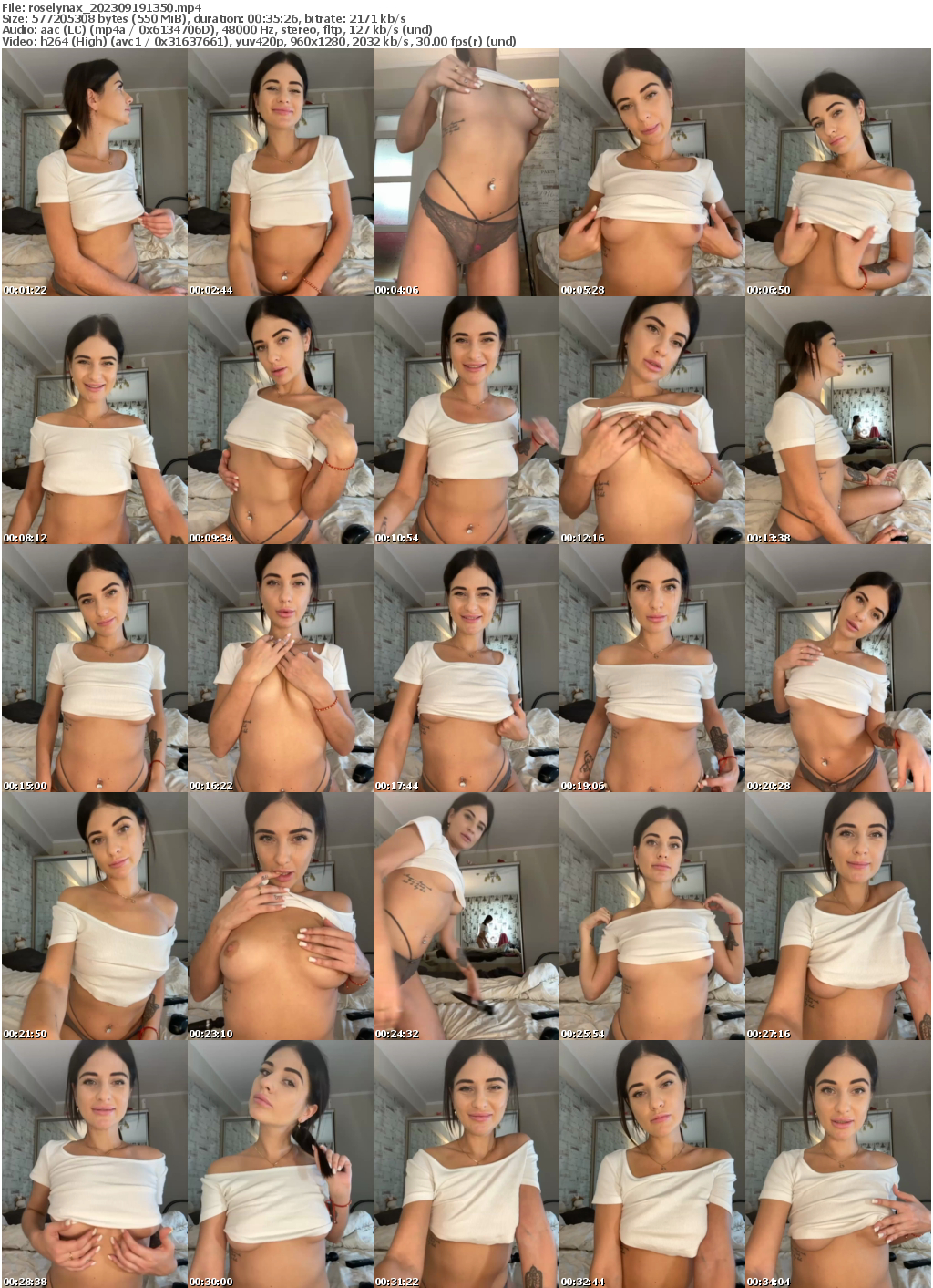 Preview thumb from roselynax on 2023-09-19 @ bongacams