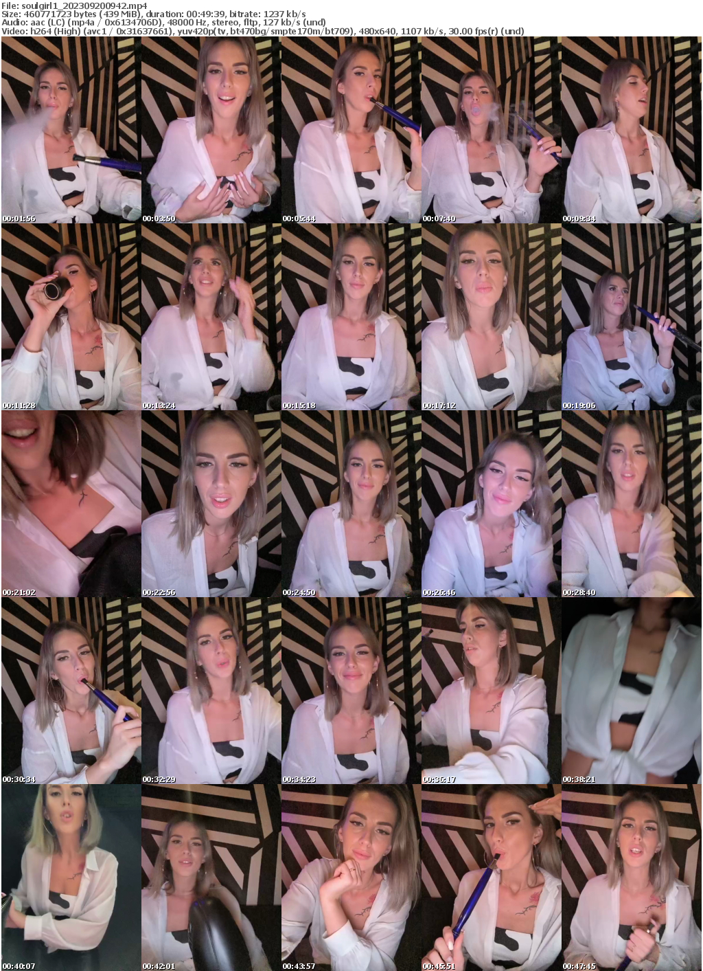 Preview thumb from soulgirl1 on 2023-09-20 @ bongacams