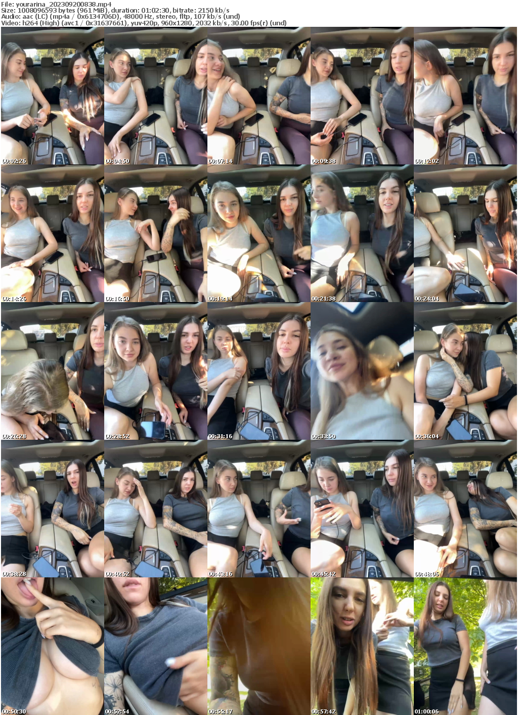 Preview thumb from yourarina on 2023-09-20 @ bongacams
