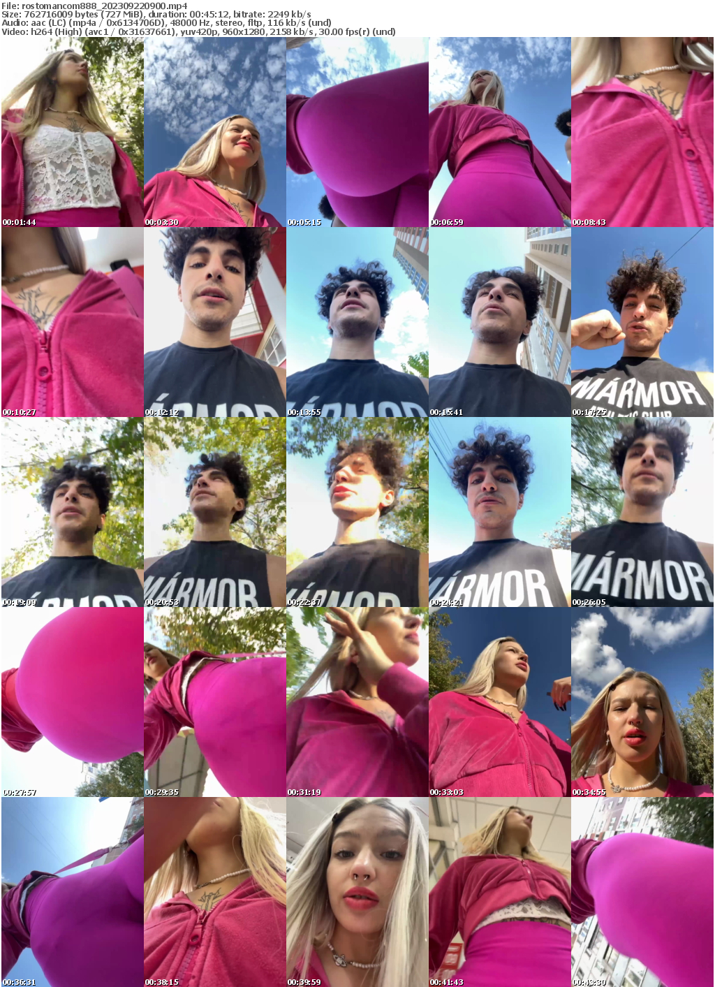 Preview thumb from rostomancom888 on 2023-09-22 @ bongacams