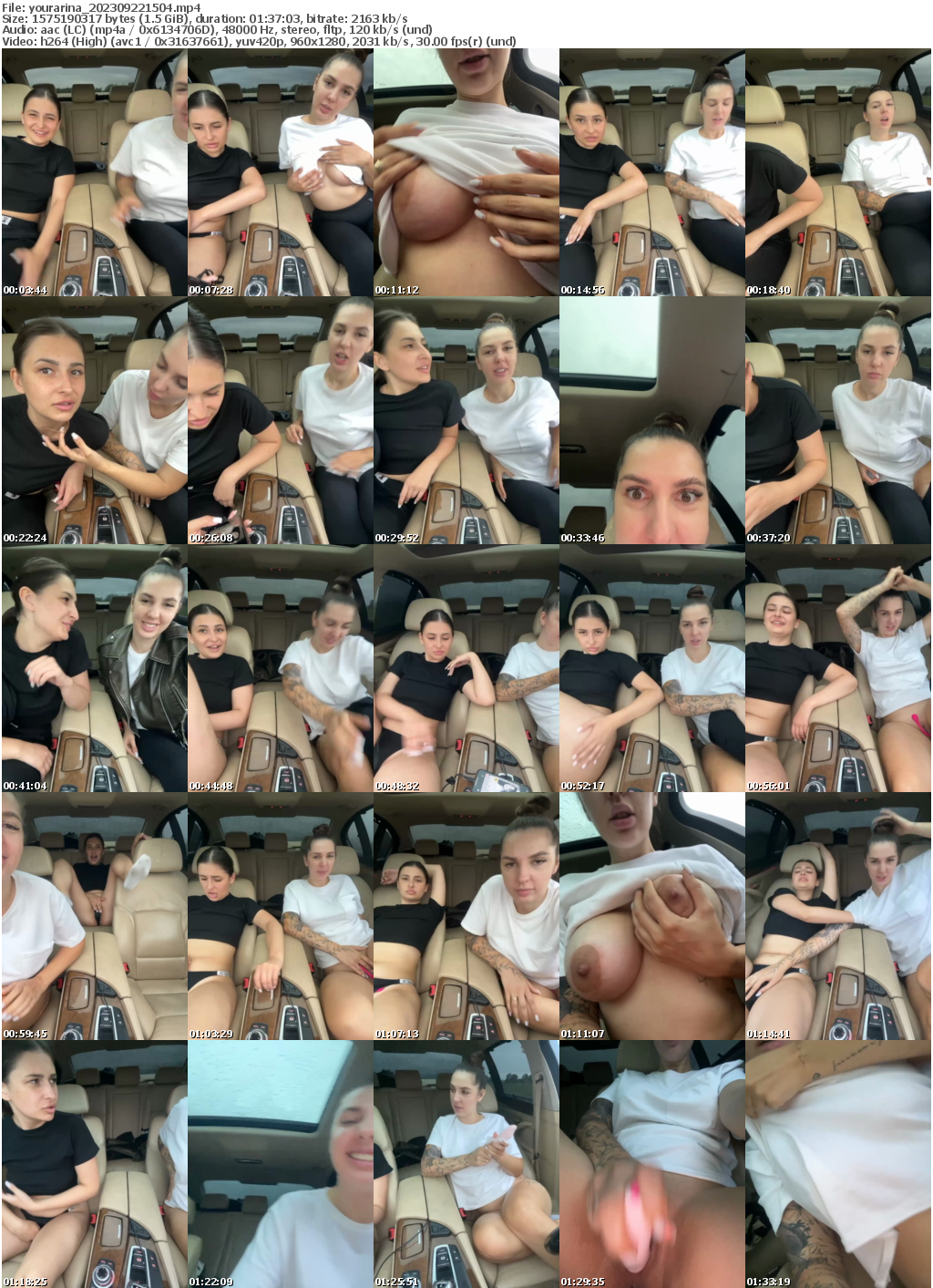 Preview thumb from yourarina on 2023-09-22 @ bongacams