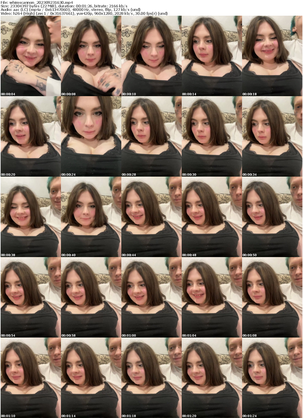 Preview thumb from whimscannon on 2023-09-23 @ bongacams