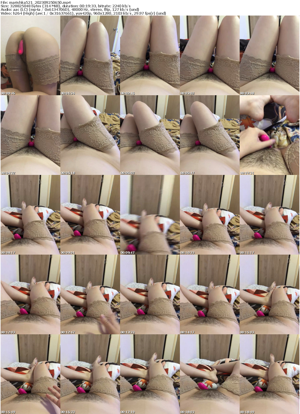 Preview thumb from marishka521 on 2023-09-25 @ bongacams