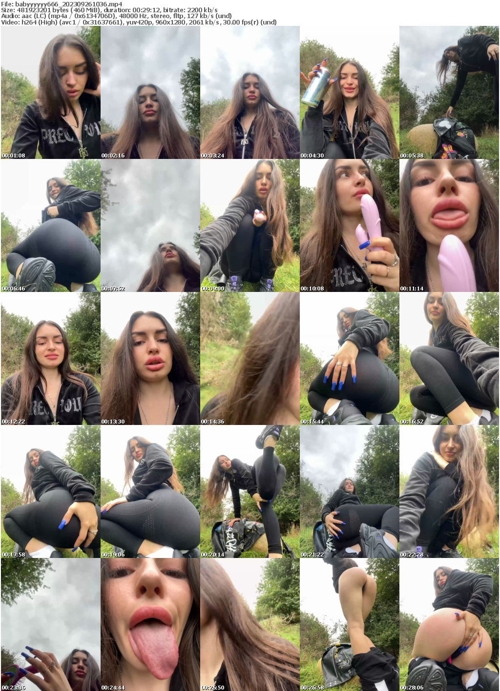 Preview thumb from babyyyyyy666 on 2023-09-26 @ bongacams