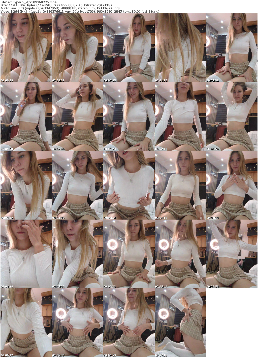 Preview thumb from emilypech on 2023-09-26 @ bongacams