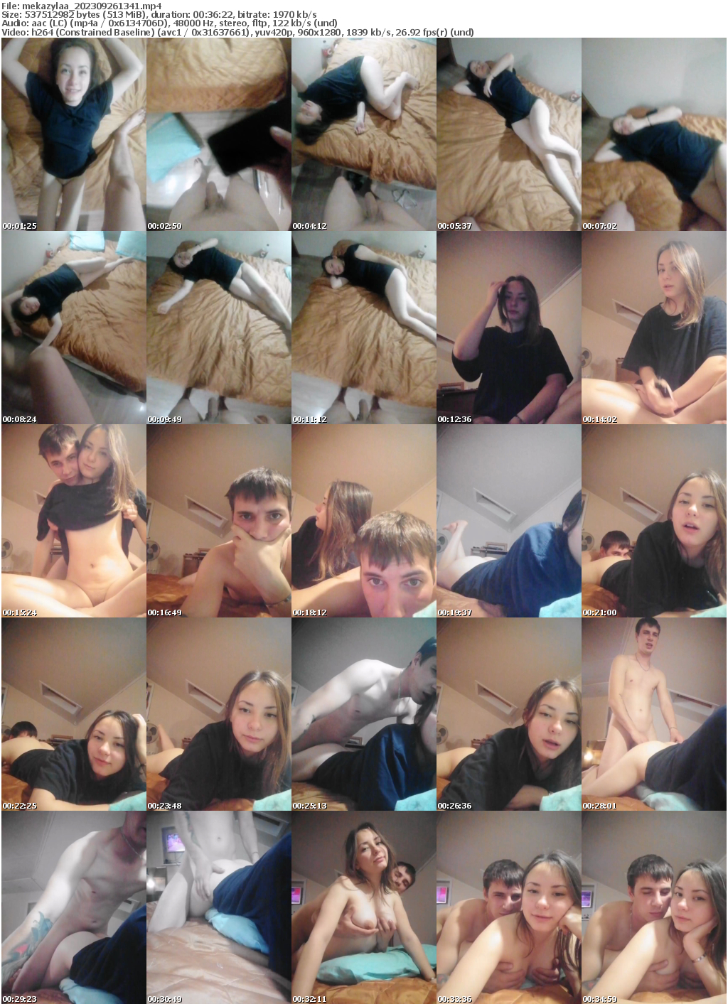 Preview thumb from mekazylaa on 2023-09-26 @ bongacams