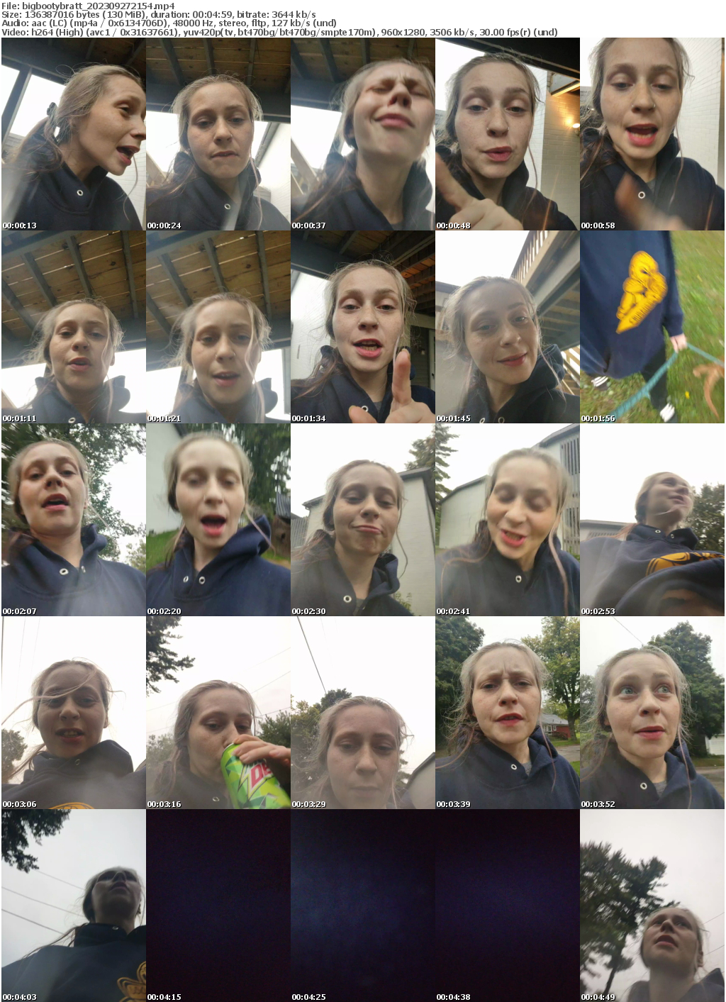 Preview thumb from bigbootybratt on 2023-09-27 @ bongacams