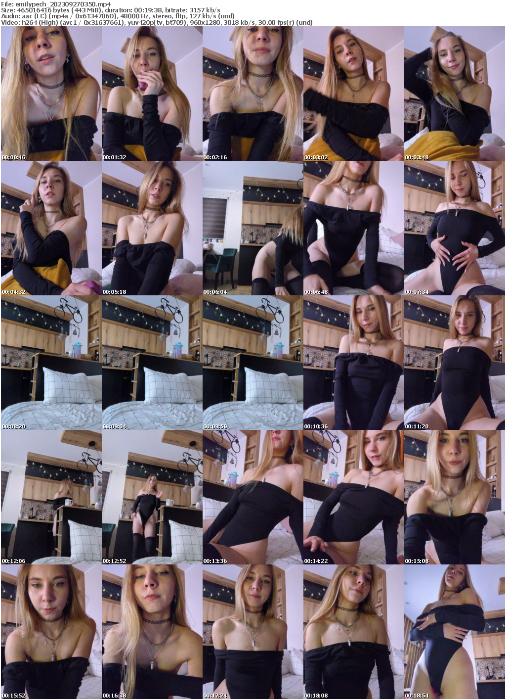 Preview thumb from emilypech on 2023-09-27 @ bongacams