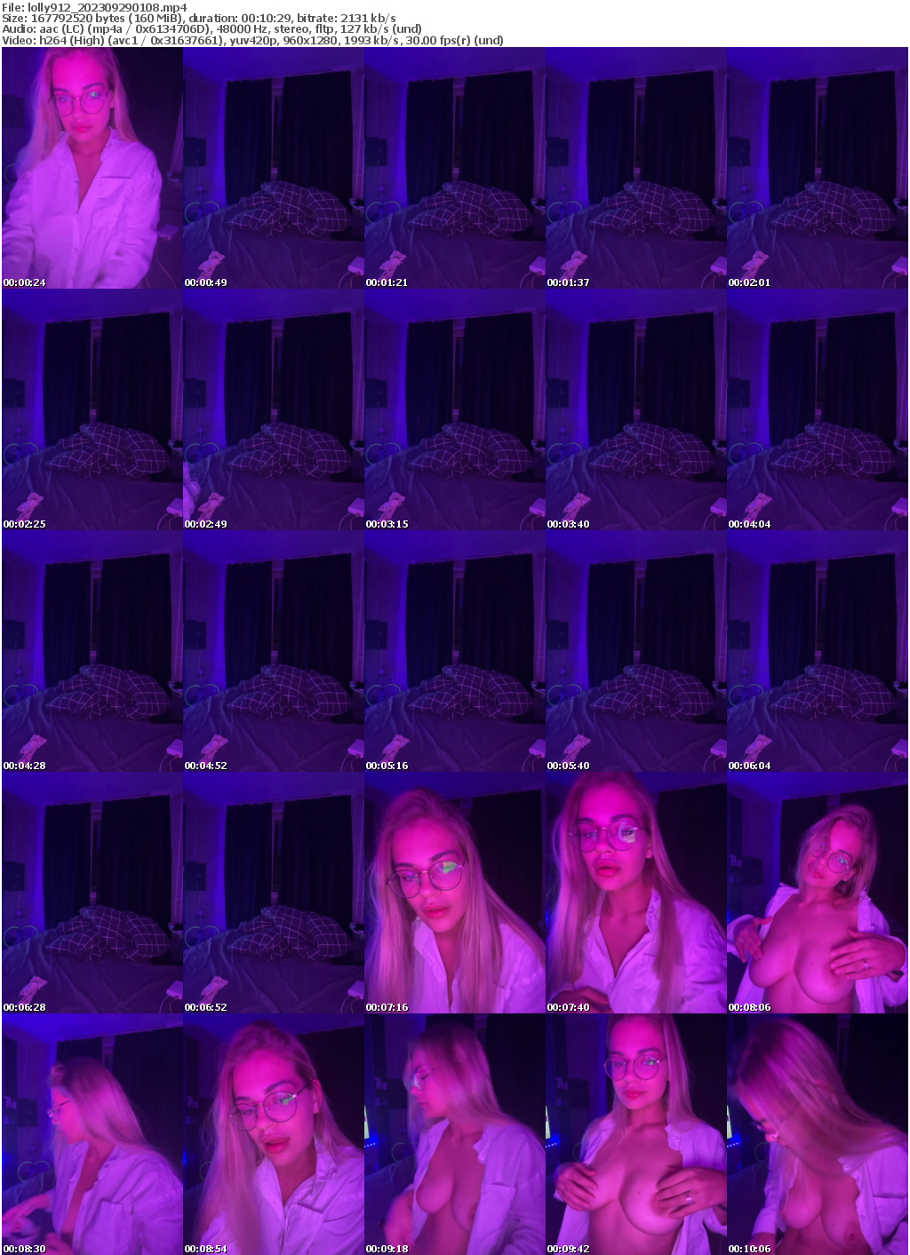 Preview thumb from lolly912 on 2023-09-29 @ bongacams