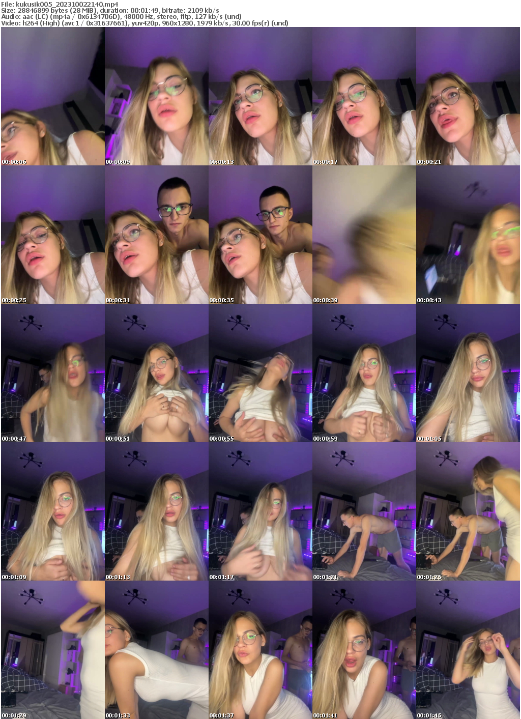 Preview thumb from kukusik005 on 2023-10-02 @ bongacams