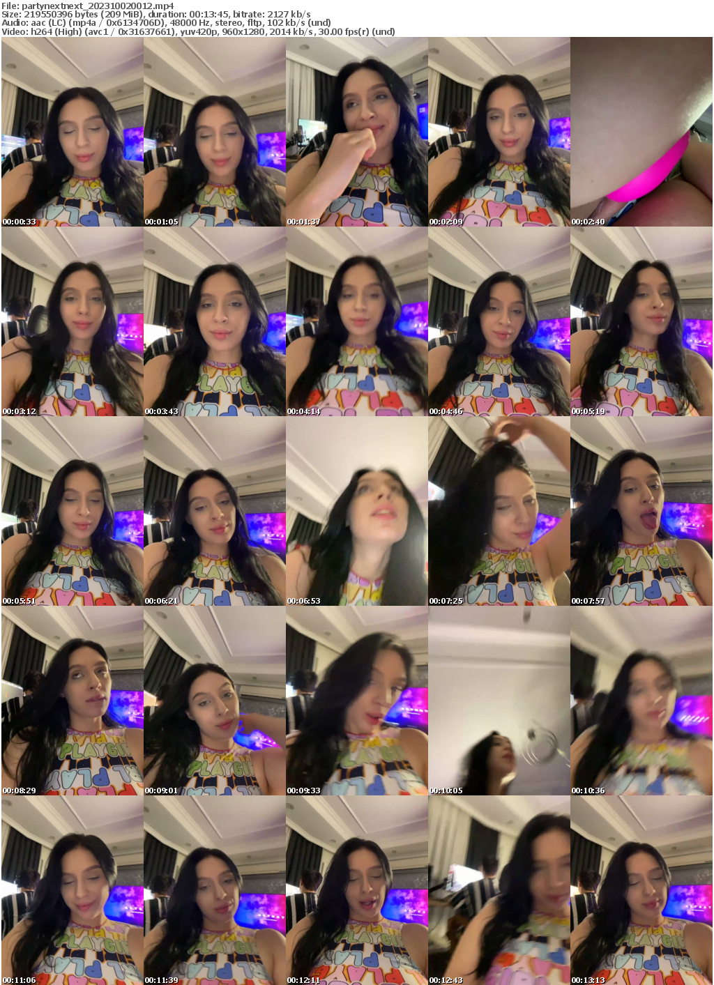 Preview thumb from partynextnext on 2023-10-02 @ bongacams