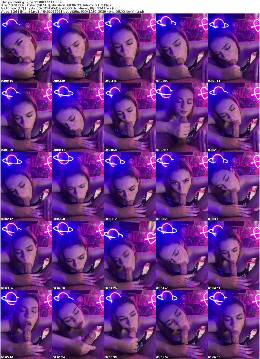Preview thumb from yourbunny69 on 2023-10-02 @ bongacams