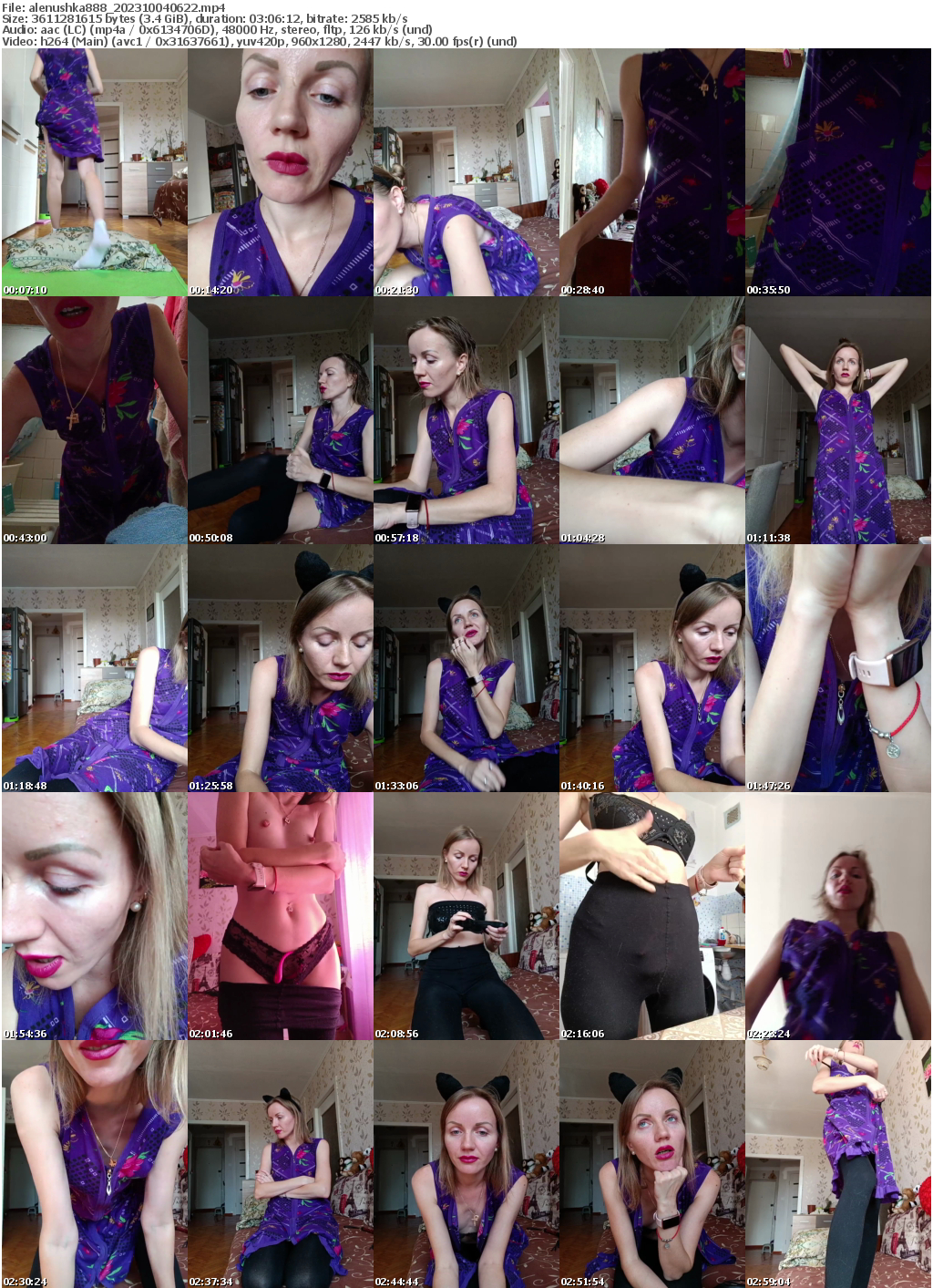 Preview thumb from alenushka888 on 2023-10-04 @ bongacams