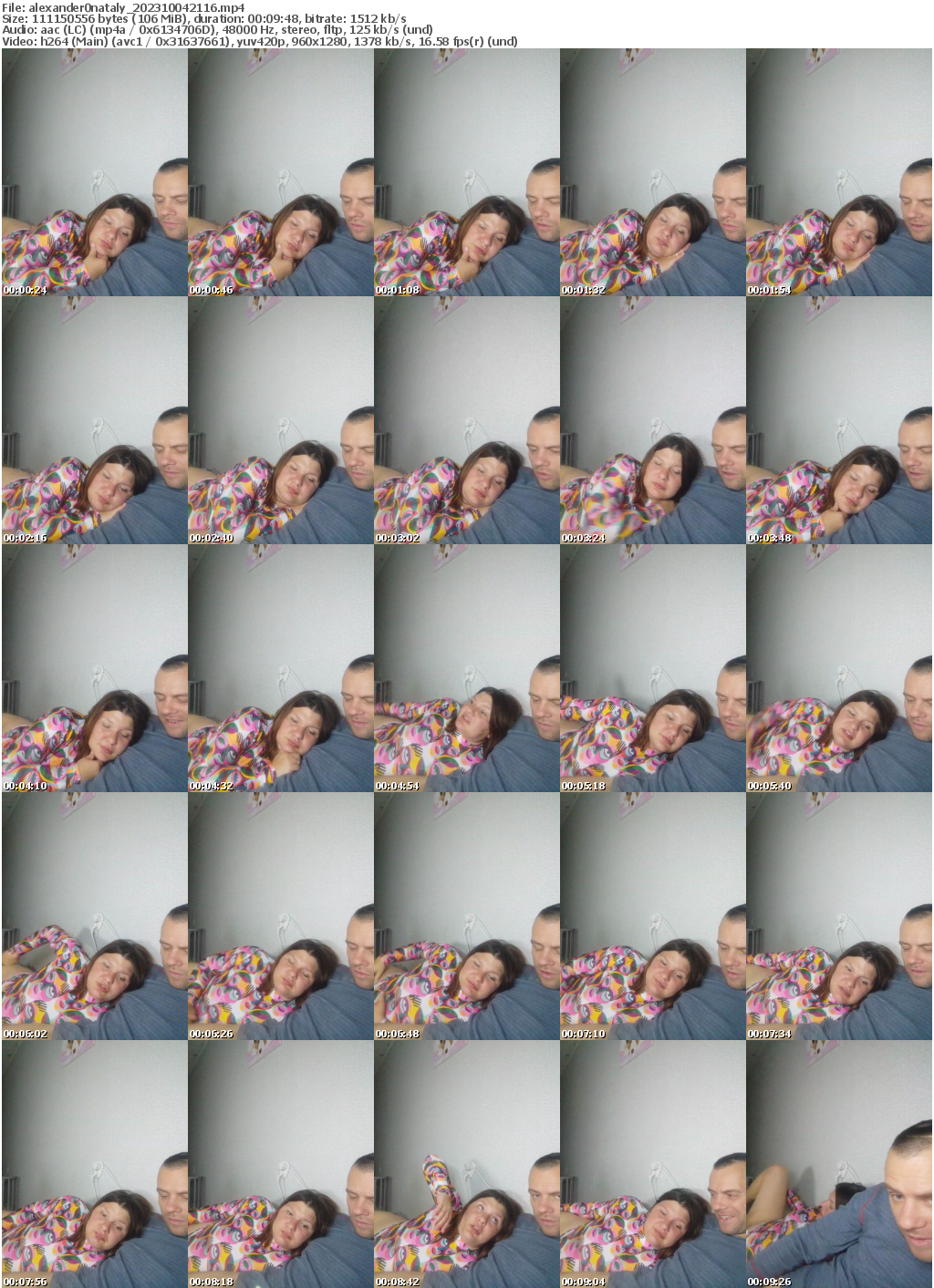 Preview thumb from alexander0nataly on 2023-10-04 @ bongacams