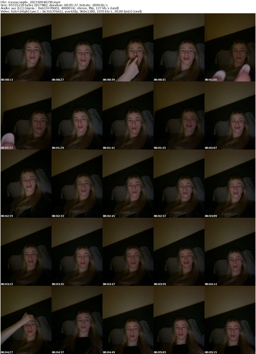 Preview thumb from crazyycouple on 2023-10-04 @ bongacams