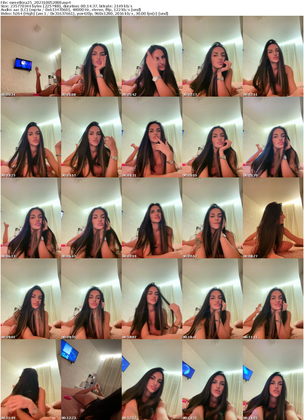Preview thumb from sweetkira25 on 2023-10-05 @ bongacams