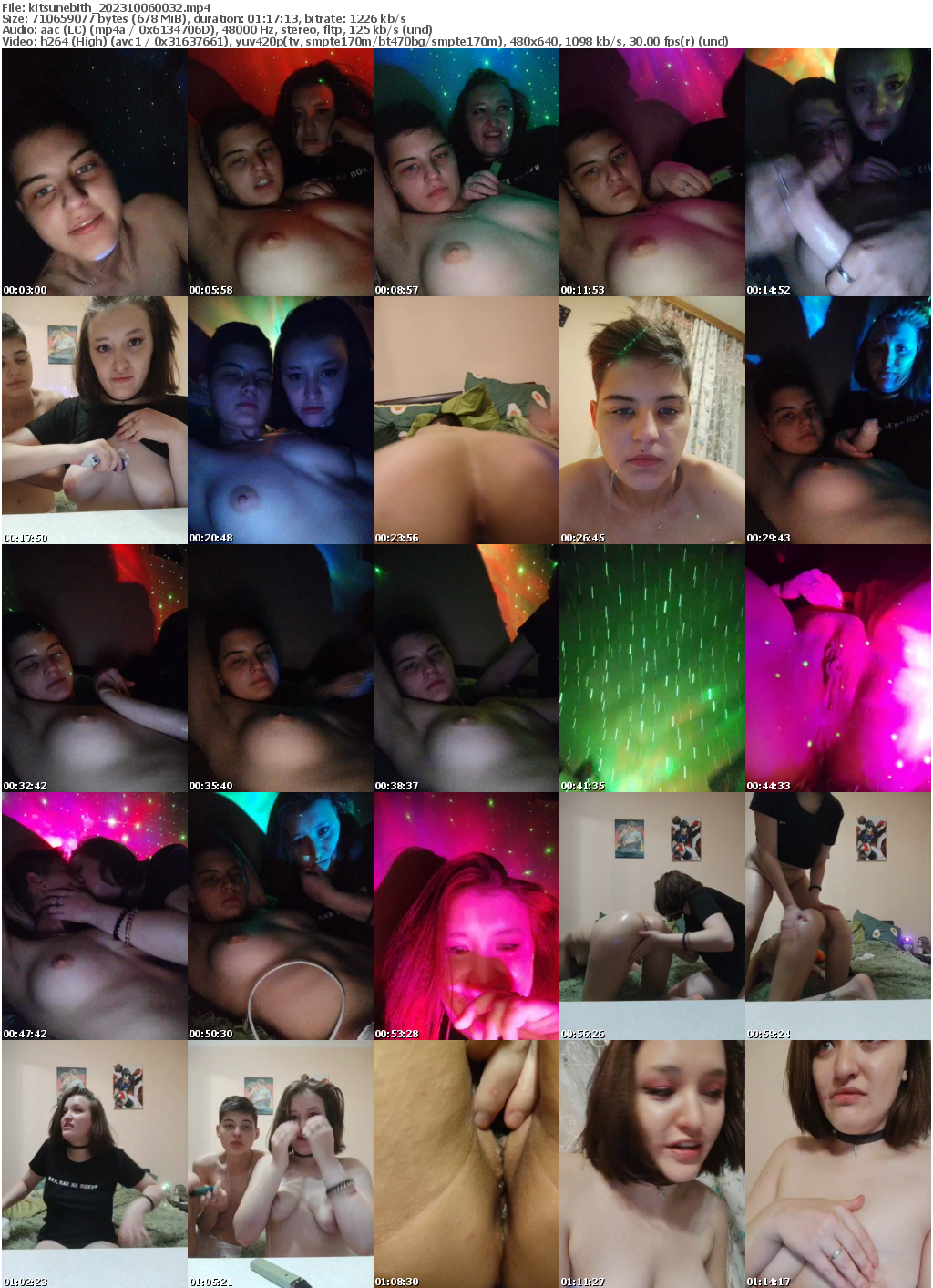 Preview thumb from kitsunebith on 2023-10-06 @ bongacams