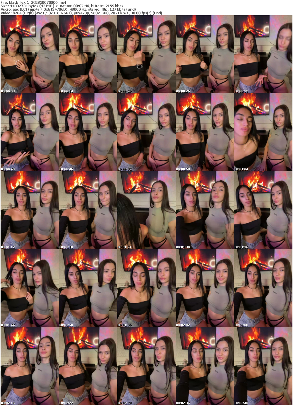 Preview thumb from black_lexi1 on 2023-10-07 @ bongacams