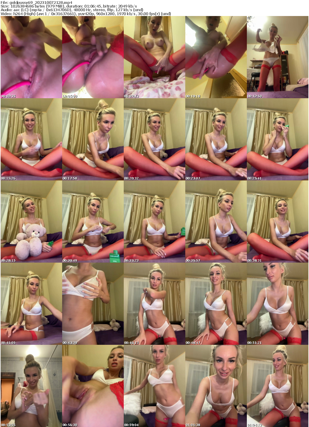 Preview thumb from goldpussy69 on 2023-10-07 @ bongacams