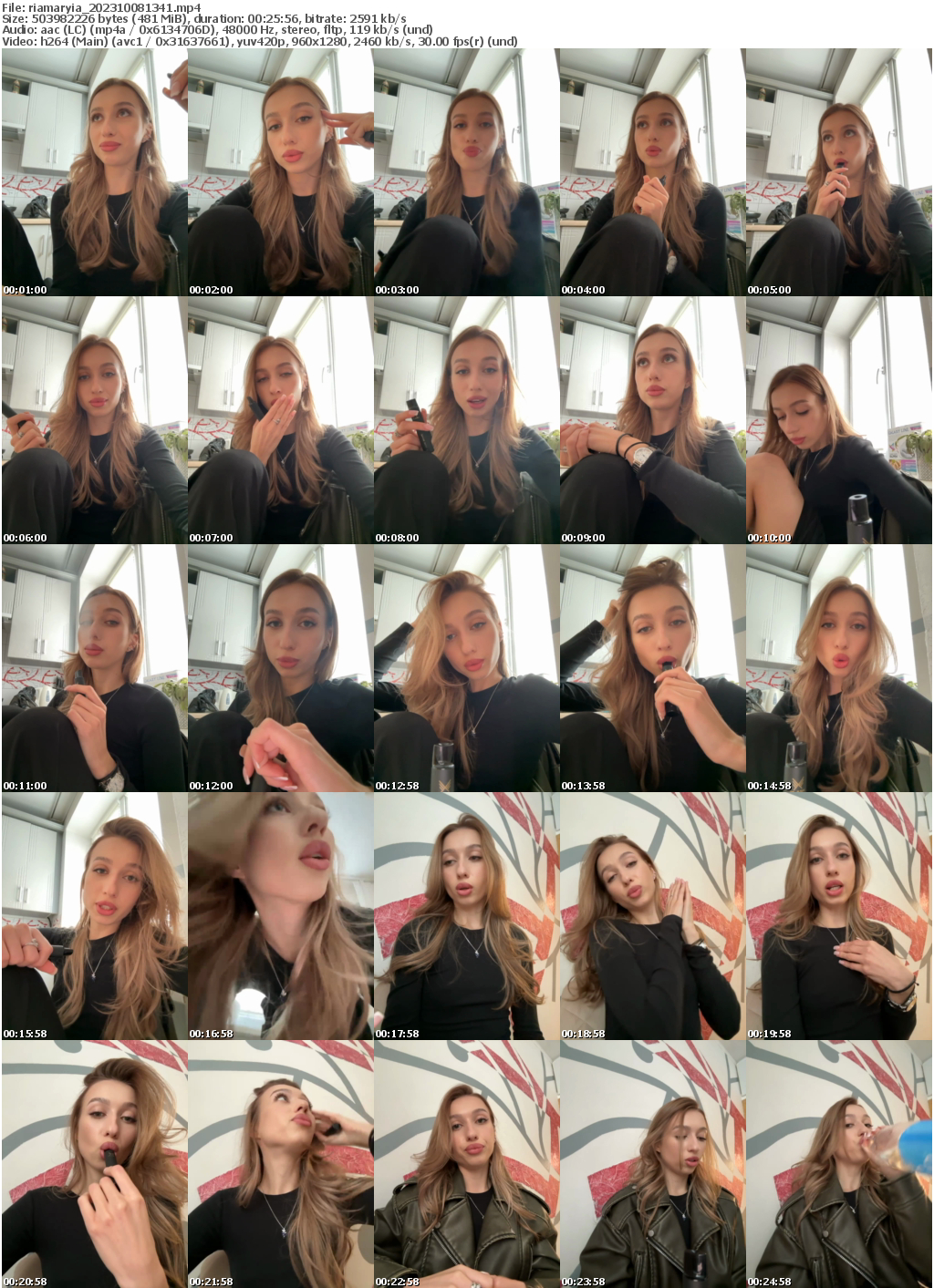 Preview thumb from riamaryia on 2023-10-08 @ bongacams