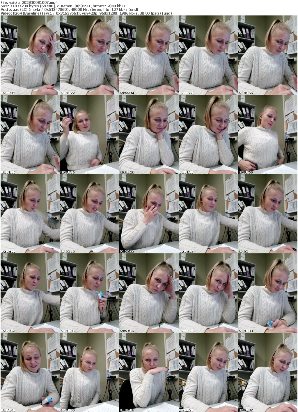 Preview thumb from vaiola on 2023-10-08 @ bongacams