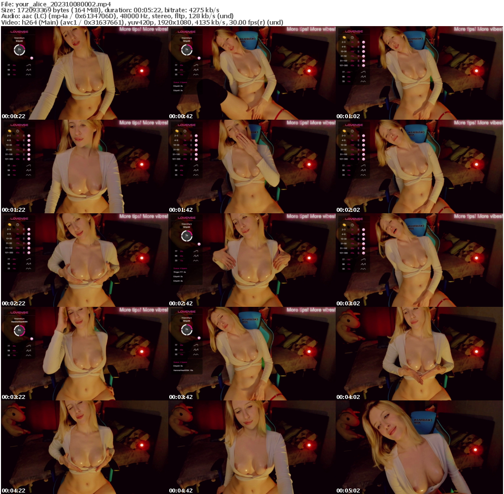 Preview thumb from your_alice on 2023-10-08 @ bongacams
