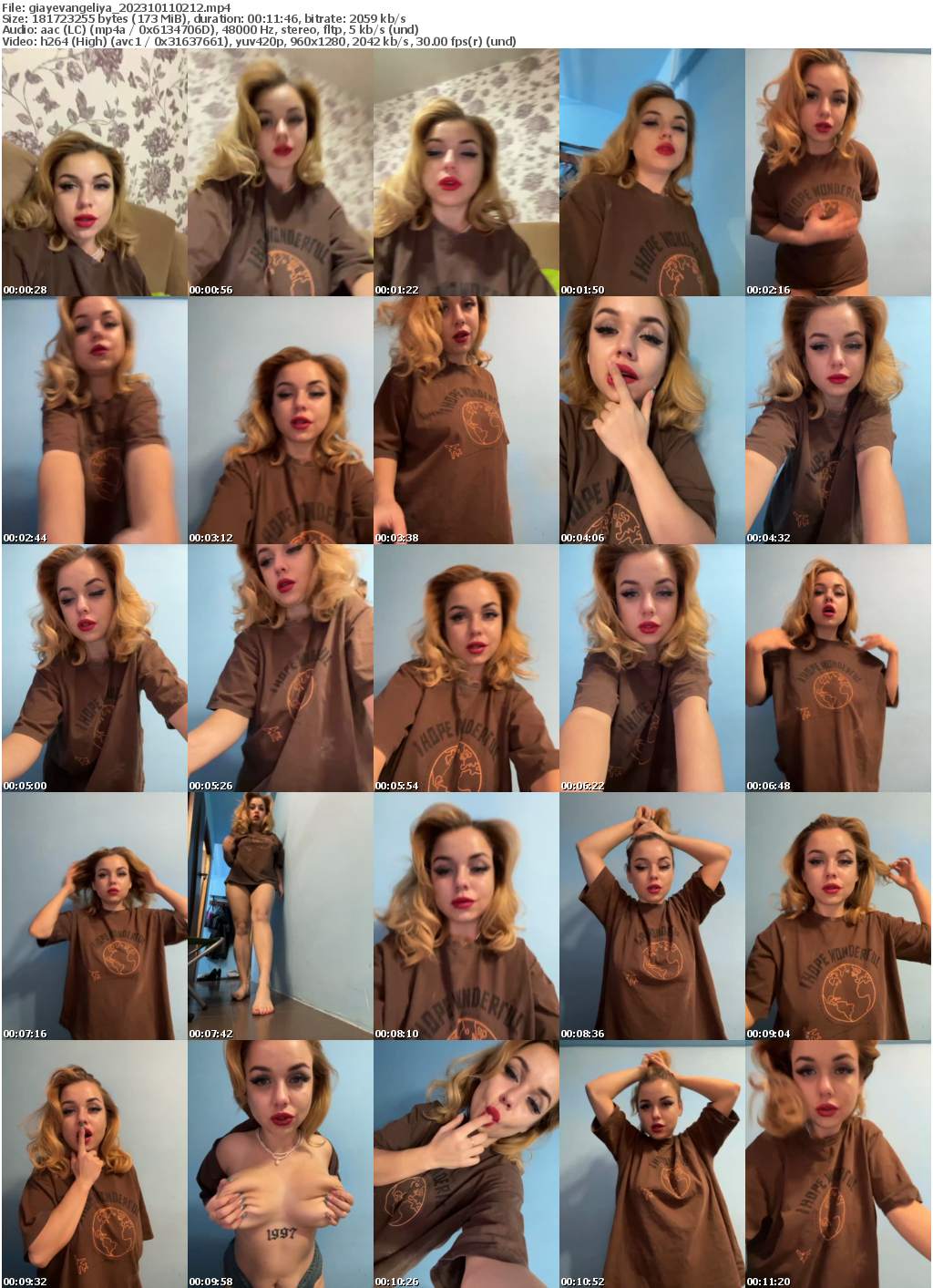 Preview thumb from giayevangeliya on 2023-10-11 @ bongacams