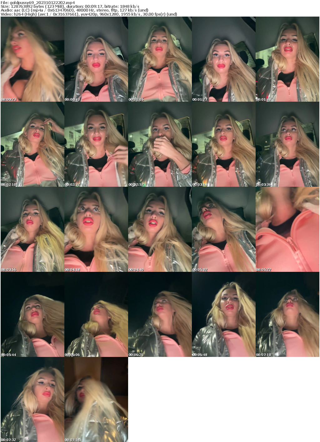 Preview thumb from goldpussy69 on 2023-10-12 @ bongacams