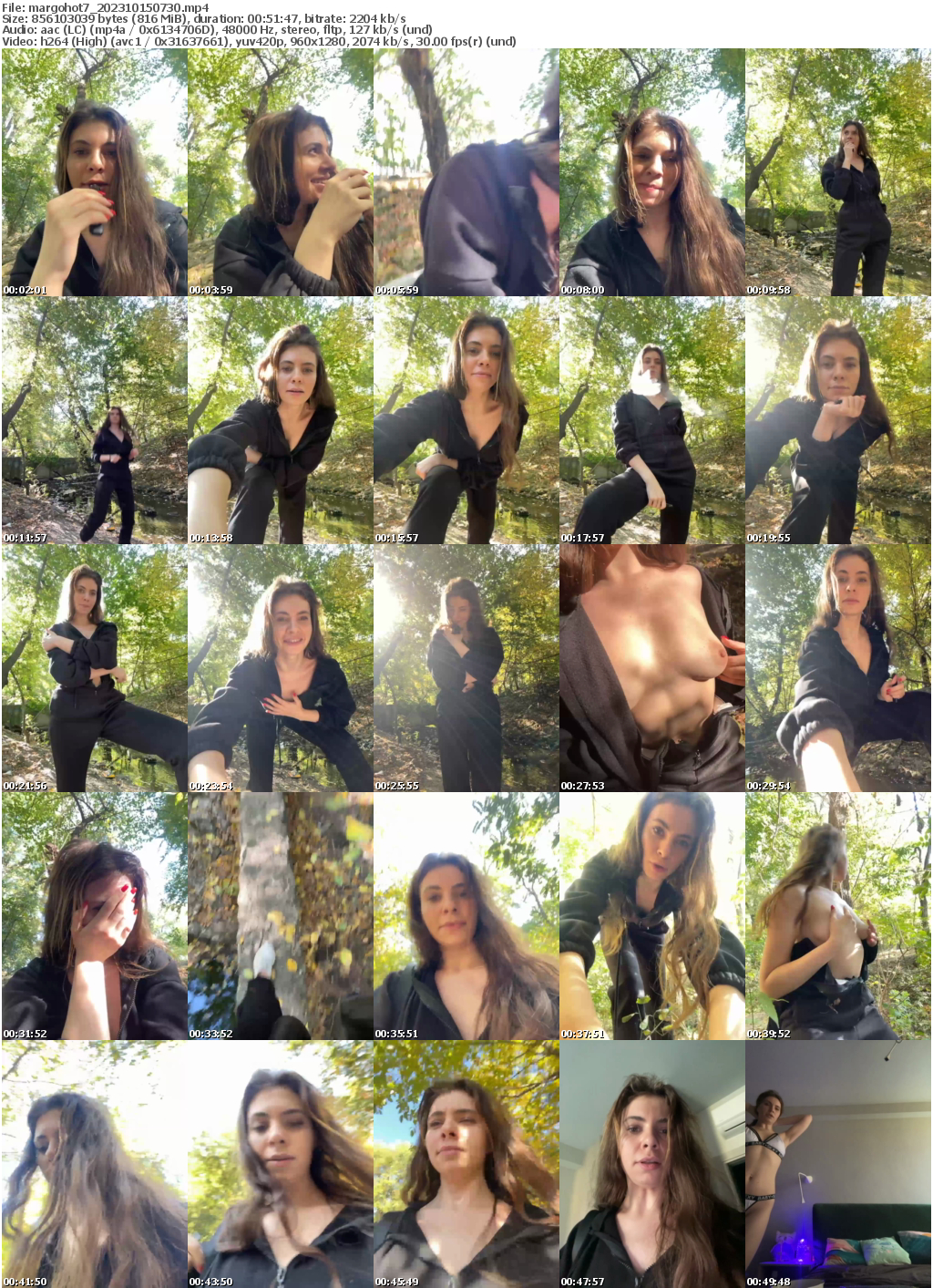 Preview thumb from margohot7 on 2023-10-15 @ bongacams