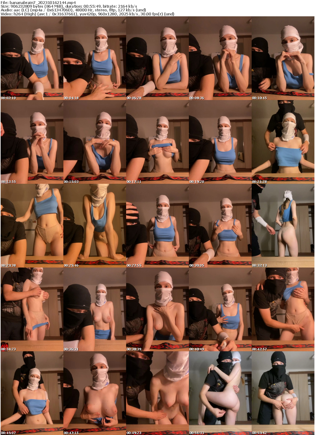 Preview thumb from bananabrain7 on 2023-10-16 @ bongacams