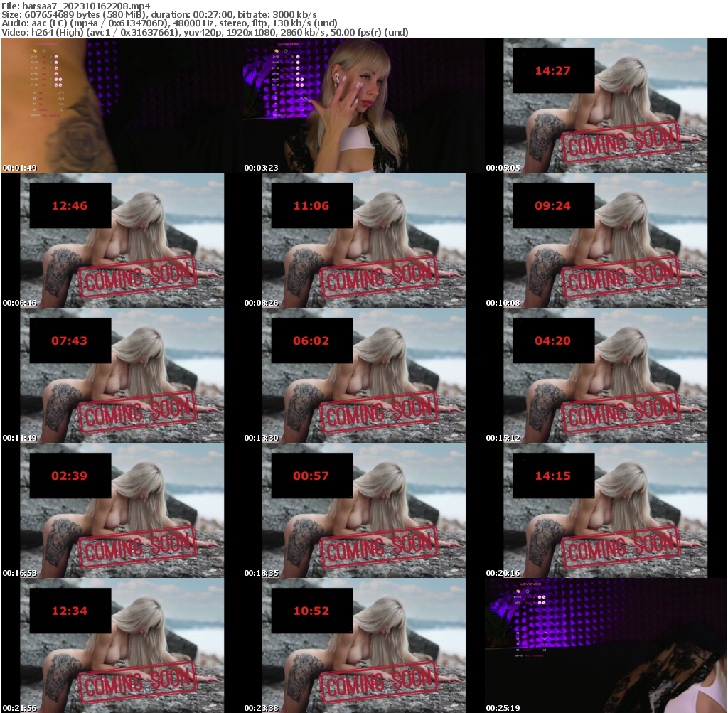 Preview thumb from barsaa7 on 2023-10-16 @ bongacams