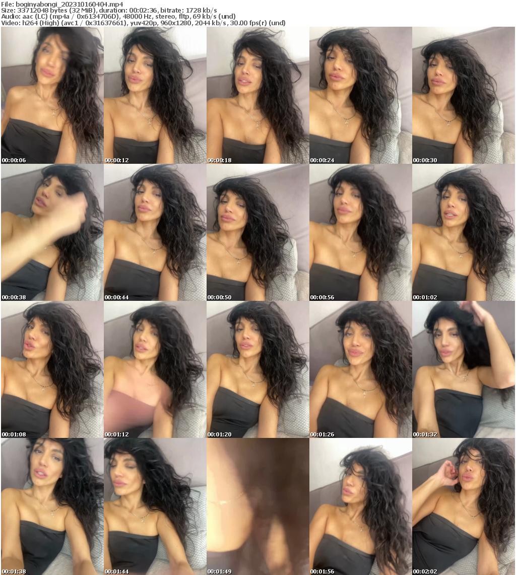 Preview thumb from boginyabongi on 2023-10-16 @ bongacams