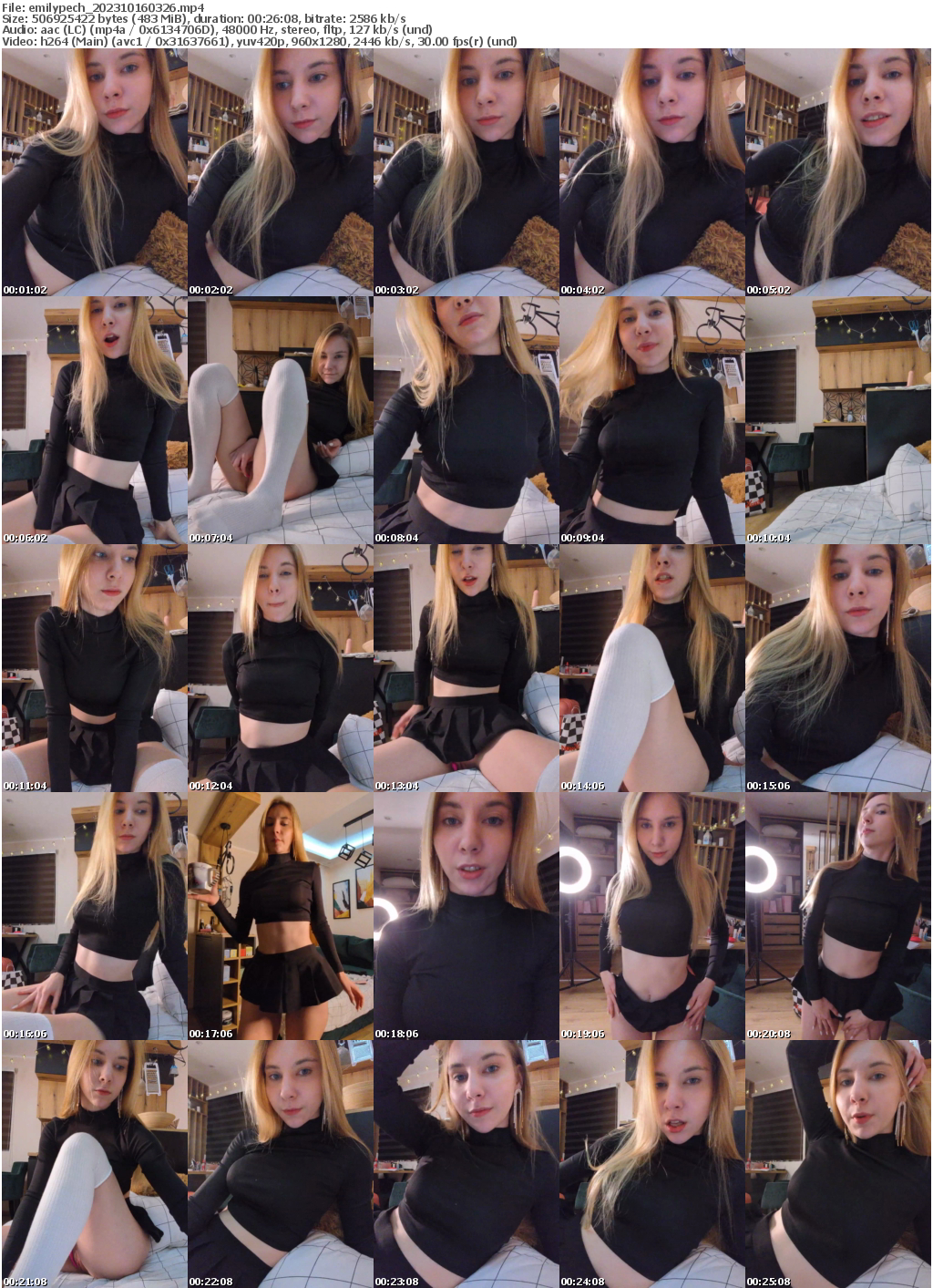 Preview thumb from emilypech on 2023-10-16 @ bongacams