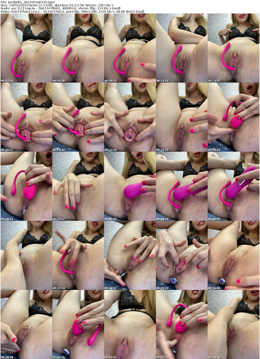 Preview thumb from justbella on 2023-10-16 @ bongacams