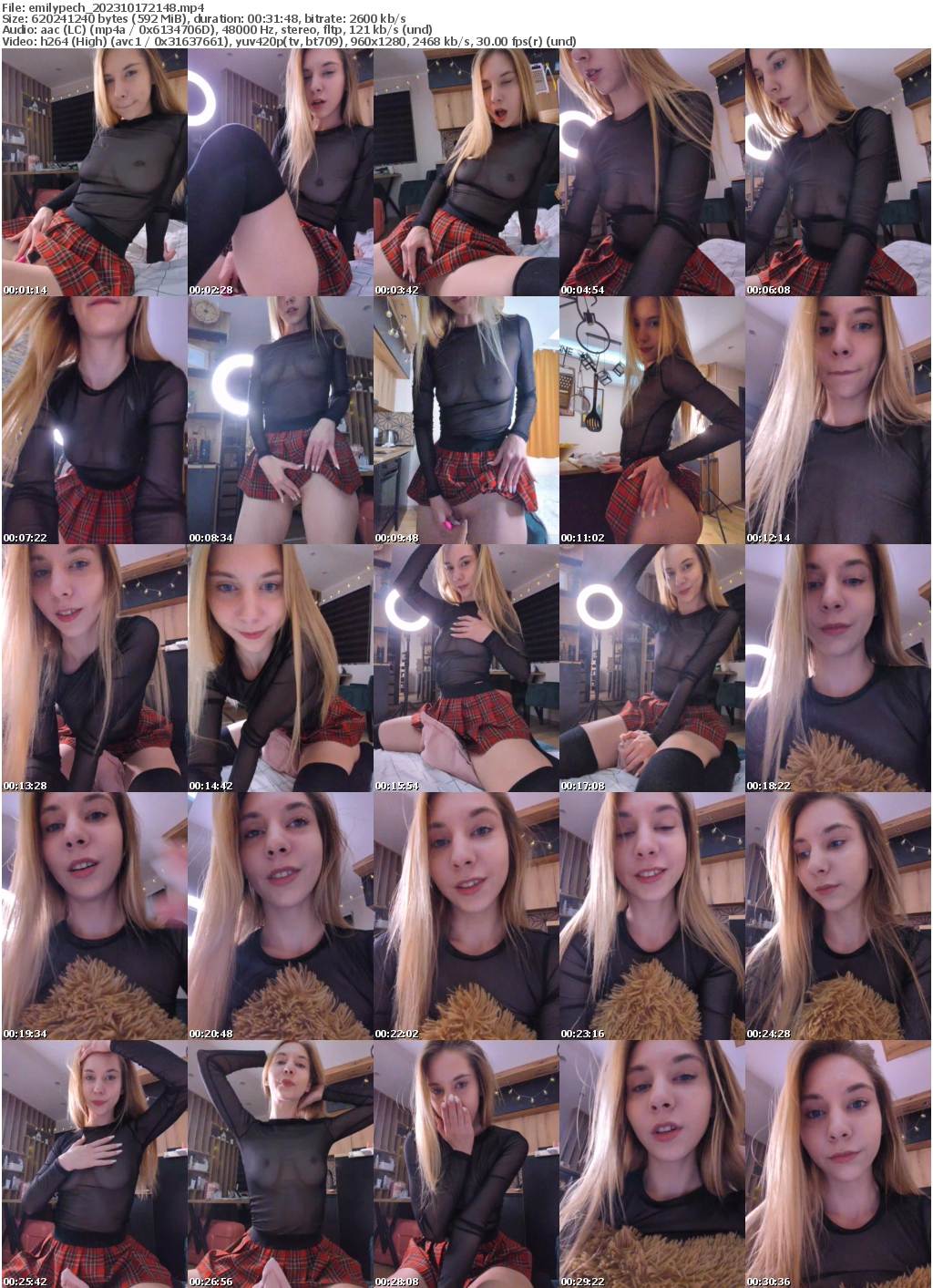 Preview thumb from emilypech on 2023-10-17 @ bongacams