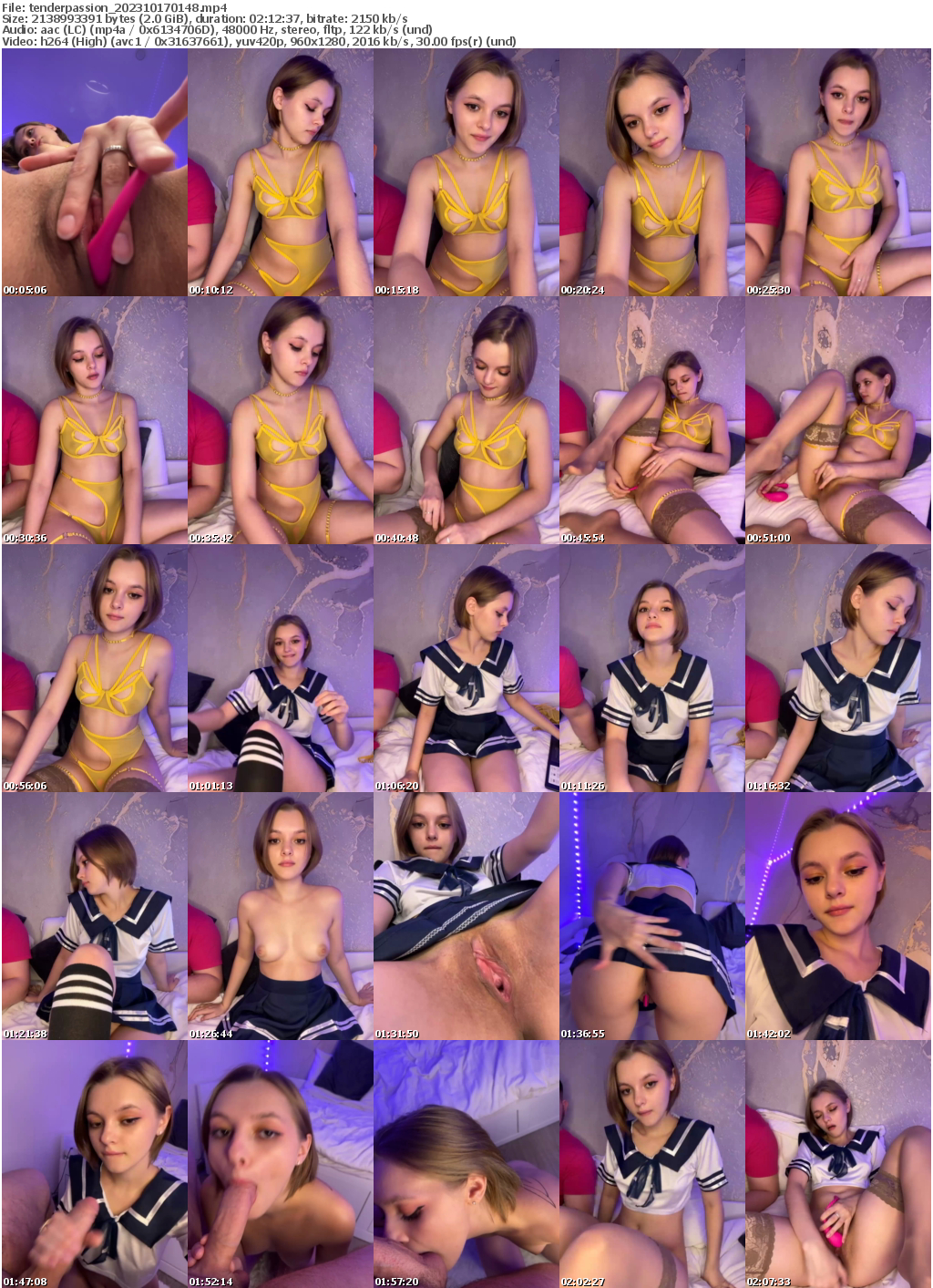 Preview thumb from tenderpassion on 2023-10-17 @ bongacams