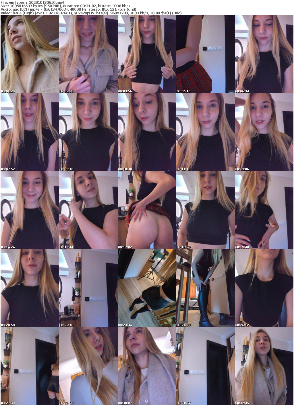 Preview thumb from emilypech on 2023-10-18 @ bongacams