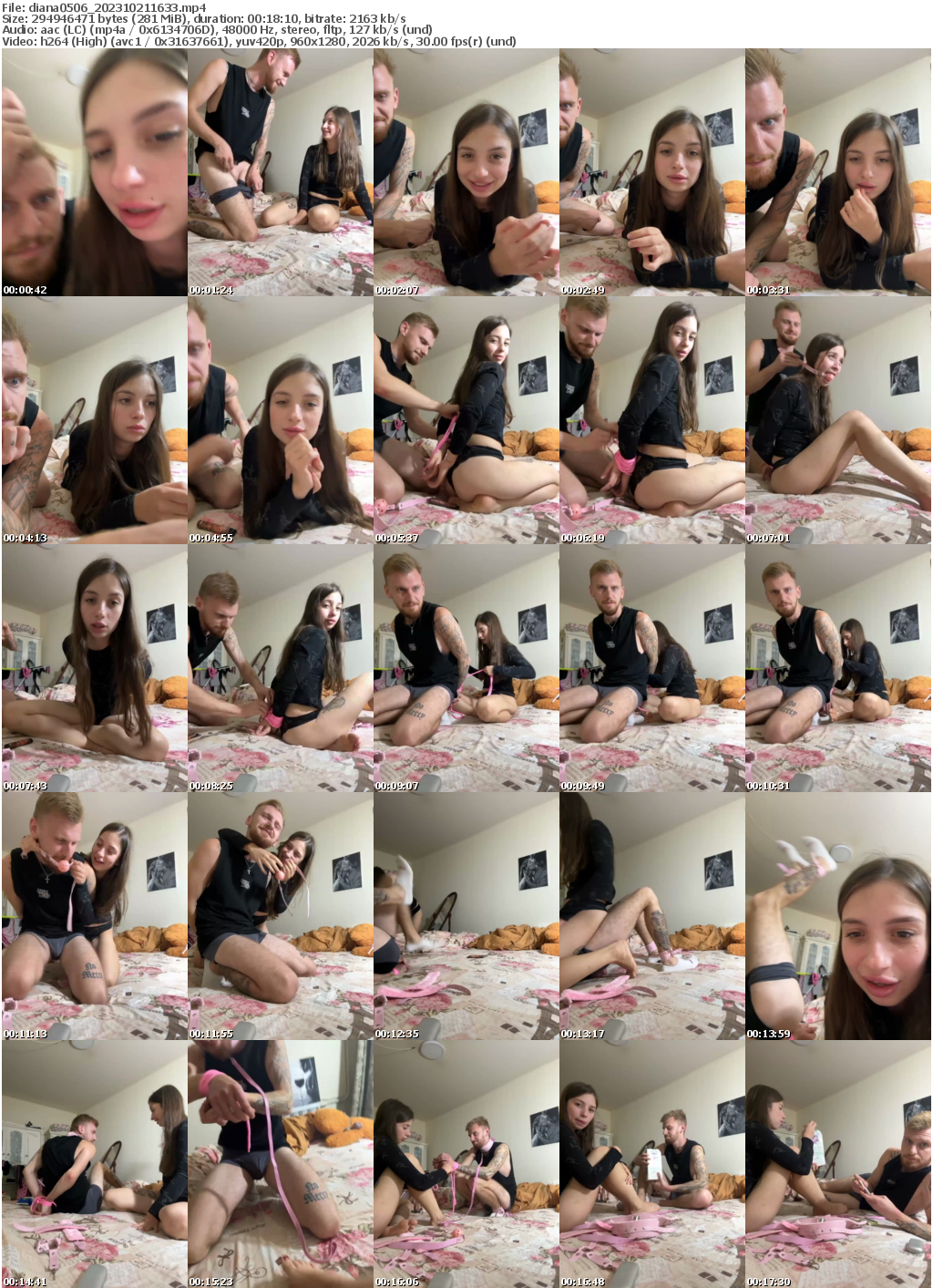 Preview thumb from diana0506 on 2023-10-21 @ bongacams